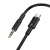Аудиокабель BOROFONE BL25B Nice AUX Jack 3,5 (m) - Type-C (m), 1 м, черный