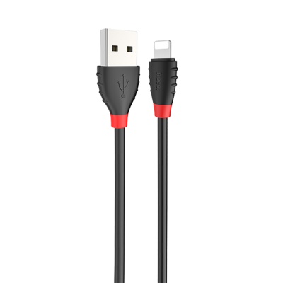 Кабель USB HOCO X27 Excellent USB - Lightning, 2.4А, 1.2 м, черный