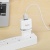 Сетевое зарядное устройство HOCO C11 Smart 1xUSB с Кабелем USB - Micro, 1A, 5W, белый