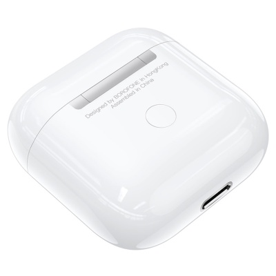 Беспроводные наушники TWS BOROFONE BW02 Plus, Bluetooth, белый