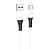 Кабель USB HOCO X82 Silicone USB - Type-C, 3A, 1 м, белый