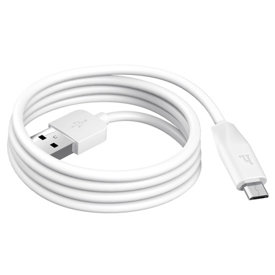 Кабель USB HOCO X1 Rapid USB - MicroUSB, 2.1А, 1 м, белый