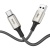Кабель USB HOCO X66 Howdy USB - Type-C, 3A, 1 м, серый