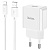 Сетевое зарядное устройство HOCO C106A 1xUSB с Кабелем USB - Lightning, 2.1A, 10.5W, белый