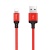 Кабель USB HOCO X14 Times speed USB - Lightning, 2А, 2 м, красный+черный