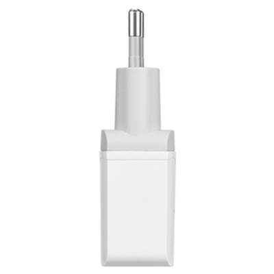 Сетевое зарядное устройство HOCO C22A Little 1xUSB с Кабелем USB - Lightning, 2.4A, 10.8W, белый