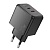 Сетевое зарядное устройство HOCO CS16A Wish 1xUSB-C + 1x Lightning, 20W, черный