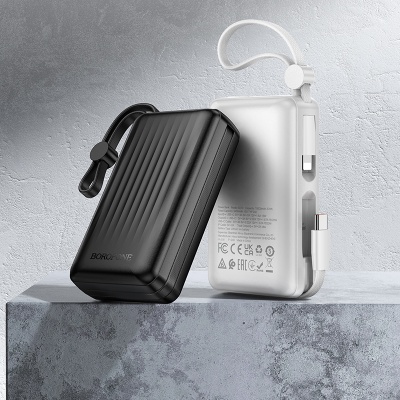 Портативный аккумулятор BOROFONE BJ70 Source, 20W, 10000 мА⋅ч, белый