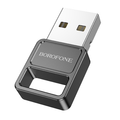 Переходник/Адаптер BOROFONE DH8 USB (m) - Bluetooth 4.0, черный