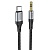 Аудиокабель HOCO UPA26 AUX Jack 3,5 (m) - Type-C (m), 1 м, черный