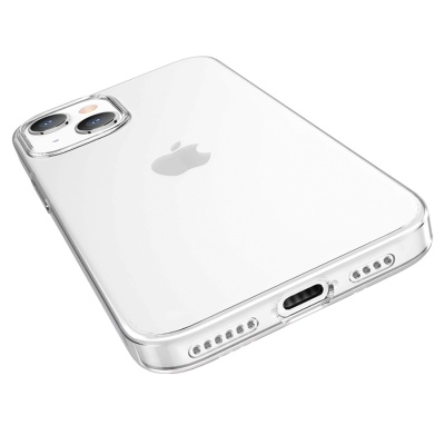 Чехол HOCO TPU Light Series для iPhone 14 Plus 6.7", прозрачный