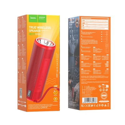 Портативная колонка HOCO HC11 Bora, Bluetooth 5.0, красный