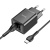 Сетевое зарядное устройство HOCO N25 Maker 2xUSB с Кабелем USB - Type-C, 2.1A, 10W, черный