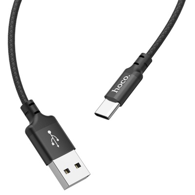 Кабель USB HOCO X14 Times speed USB - Type-C, 2А, 2 м, черный