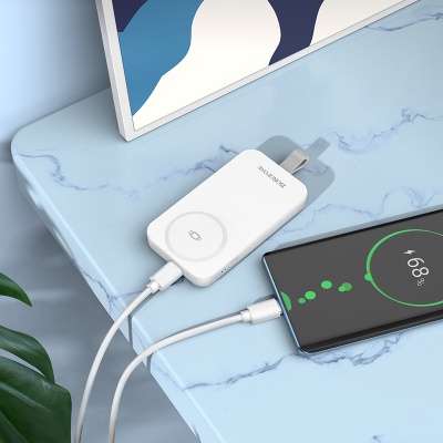 Портативный аккумулятор BOROFONE BJ61 Emergency, для Apple watch, 2500 мА⋅ч, белый