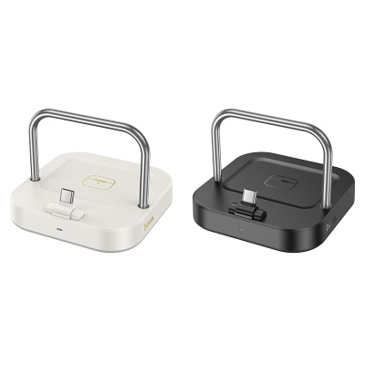 Настольная зарядная станция HOCO CQ16B Astute для iPhone, 3A, черный