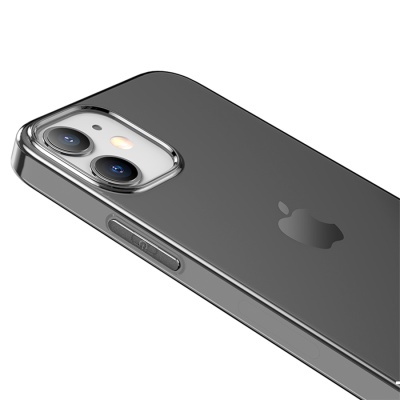 Чехол HOCO TPU Light Series для iPhone 12 Mini 5.4", темно-прозрачный