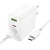 Сетевое зарядное устройство BOROFONE BN12 Manager 1xUSB + 2xUSB-C с Кабелем Type-C - Type-C, 65W, белый