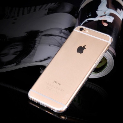 Чехол HOCO TPU Light Series для iPhone 6+/6s+, темно-прозрачный