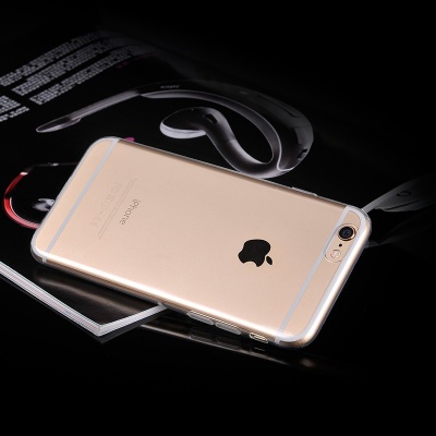 Чехол HOCO TPU Light Series для iPhone 6+/6s+, темно-прозрачный
