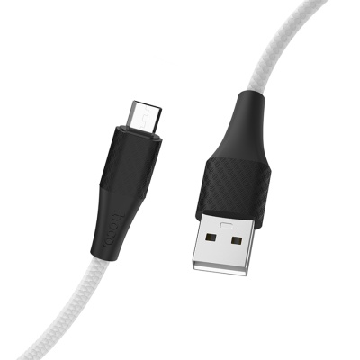 Кабель USB HOCO X32 Excellent USB - MicroUSB, 2А, 1 м, белый