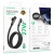 Кабель USB-C BOROFONE BU50 elbow Type-C - Lightning, 27W, 1 м, черный