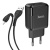 Сетевое зарядное устройство HOCO N7 Speedy 2xUSB с Кабелем USB - Lightning, 2.1A, 10W, черный