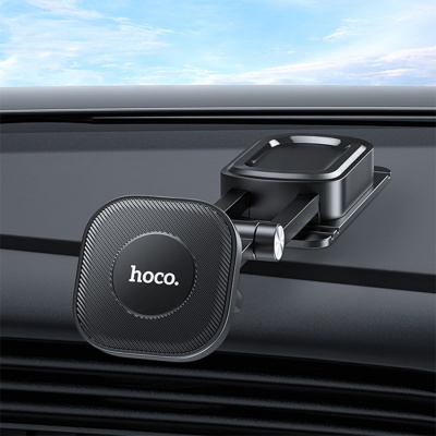 Автомобильный держатель HOCO H4 Mike, магнитный, на приборную панель, черный