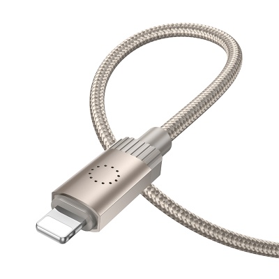 Кабель USB HOCO X117 Star USB - Lightning, 2.4А, 1 м, золотой
