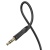 Аудиокабель BOROFONE BL16 AUX Jack 3,5 (m) - Jack 3,5 (m), 1 м, черный