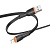 Кабель USB BOROFONE BX118 Esplendido USB - Lightning, 2.4А, 1 м, черный