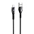 Кабель USB HOCO U89 Safeness USB - Lightning, 3A, 1.2 м, черный