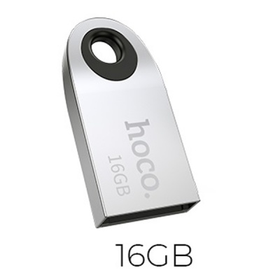 USB флеш-накопитель HOCO UD9 Insightful, USB 2.0, 16GB, серебристый