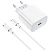 Сетевое зарядное устройство BOROFONE BA38A Speedy 1xUSB-C с Кабелем Type-C - Lightning, 3A, 20W, белый