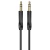 Аудиокабель BOROFONE BL16 AUX Jack 3,5 (m) - Jack 3,5 (m), 1 м, черный