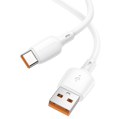 Кабель USB BOROFONE BX93 Super power USB - Type-C, 6A, 100W, 1 м, белый