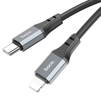 Кабель USB-C HOCO X92 Honest Type-C - Lightning, 20W, 3 м, черный