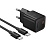 Сетевое зарядное устройство HOCO N64 Ingenious 1xUSB-C с Кабелем Type-C - Type-C, 20W, черный