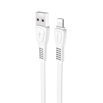 Кабель USB HOCO X40 Noah USB - Lightning, 2.4А, 1 м, белый