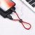 Кабель USB HOCO X21 Plus Silicone USB - Lightning, 2.4А, 25 см, красный+черный