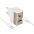 Сетевое зарядное устройство HOCO CS71A Star 1xUSB + 1xUSB-C с Кабелем Type-C - Lightning, 3A, 20W, белый