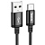 Кабель USB HOCO X91 Radiance USB - Type-C, 3A, 3 м, черный