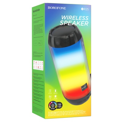 Портативная колонка BOROFONE BR25 Crazy sound, Bluetooth, черный