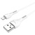 Кабель USB HOCO X37 Cool USB - Lightning, 2.4А, 1 м, белый