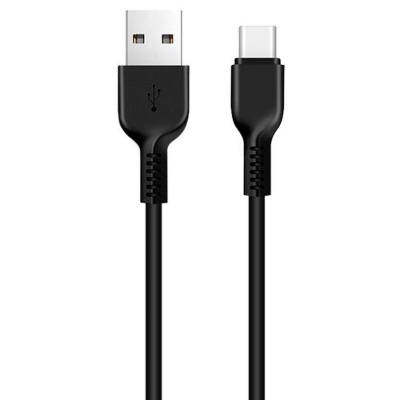 Кабель USB HOCO X20 Flash USB - Type-C, 3A, 1 м, черный