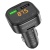 Автомобильное зарядное устройство с FM-Трансмиттер BOROFONE BC43 Flash, 2xUSB, 1A, 18W, черный