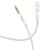 Аудиокабель HOCO UPA19 AUX Jack 3,5 (m) - Lightning (m), 1 м, серебристый