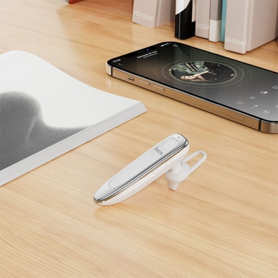 Беспроводная Bluetooth-Гарнитура HOCO E60 Brightness, Bluetooth, белый