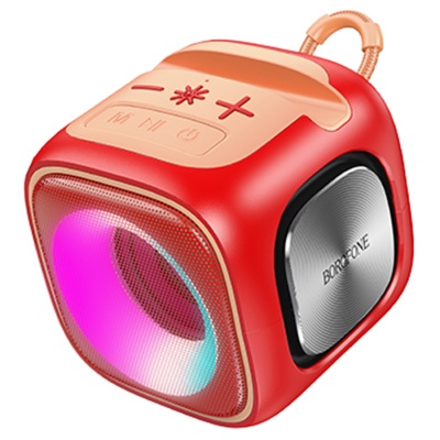 Портативная колонка BOROFONE BR29 Interest, Bluetooth, красный