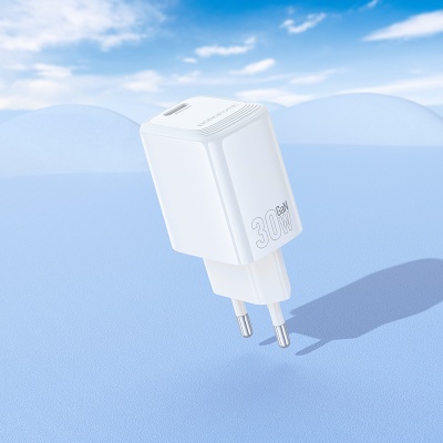 Сетевое зарядное устройство BOROFONE BN28 Fuente 1xUSB-C, 30W, белый